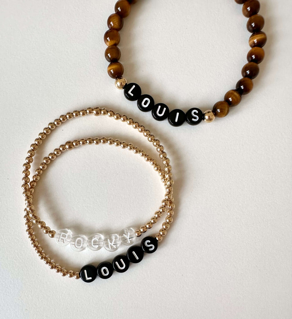 Personalized 14k Gold Filled Name Bracelet