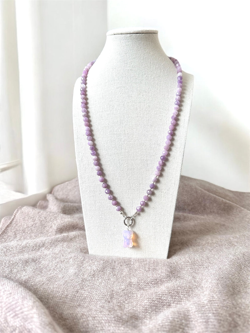 Griff Gemstone Beaded Necklace