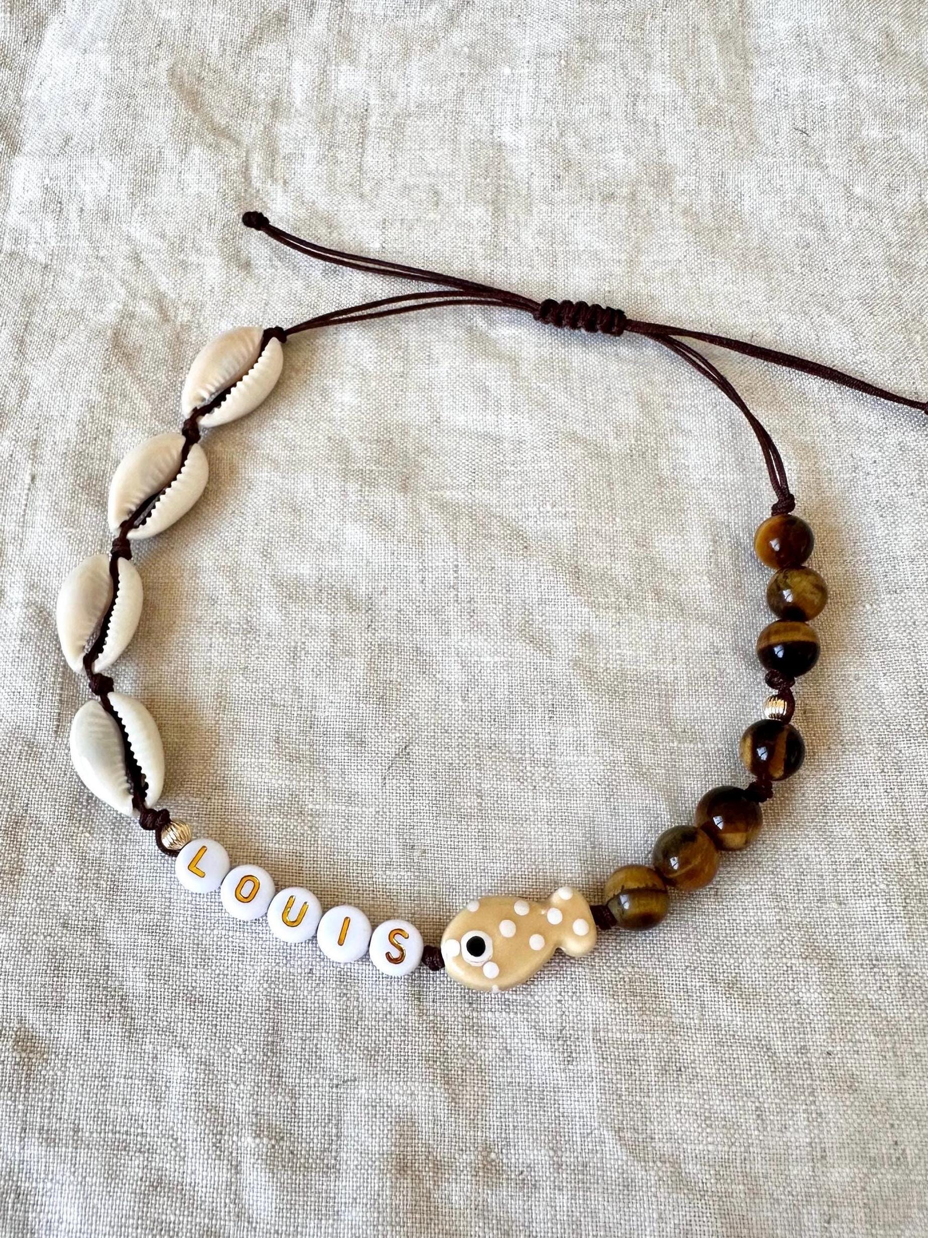 Puka Perch Dog Necklace