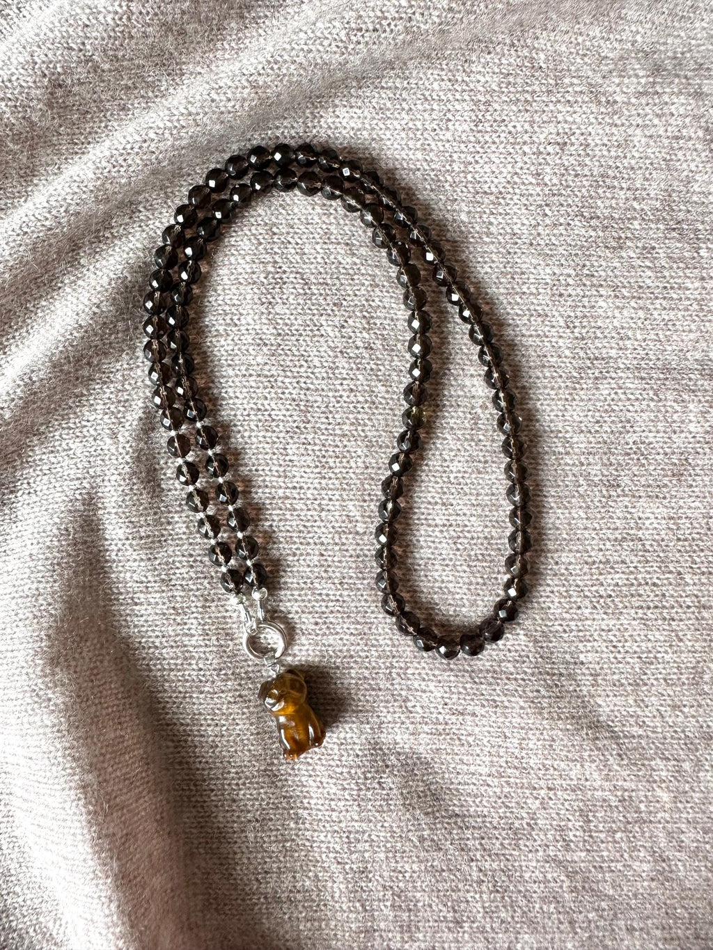 Griff Gemstone Beaded Necklace
