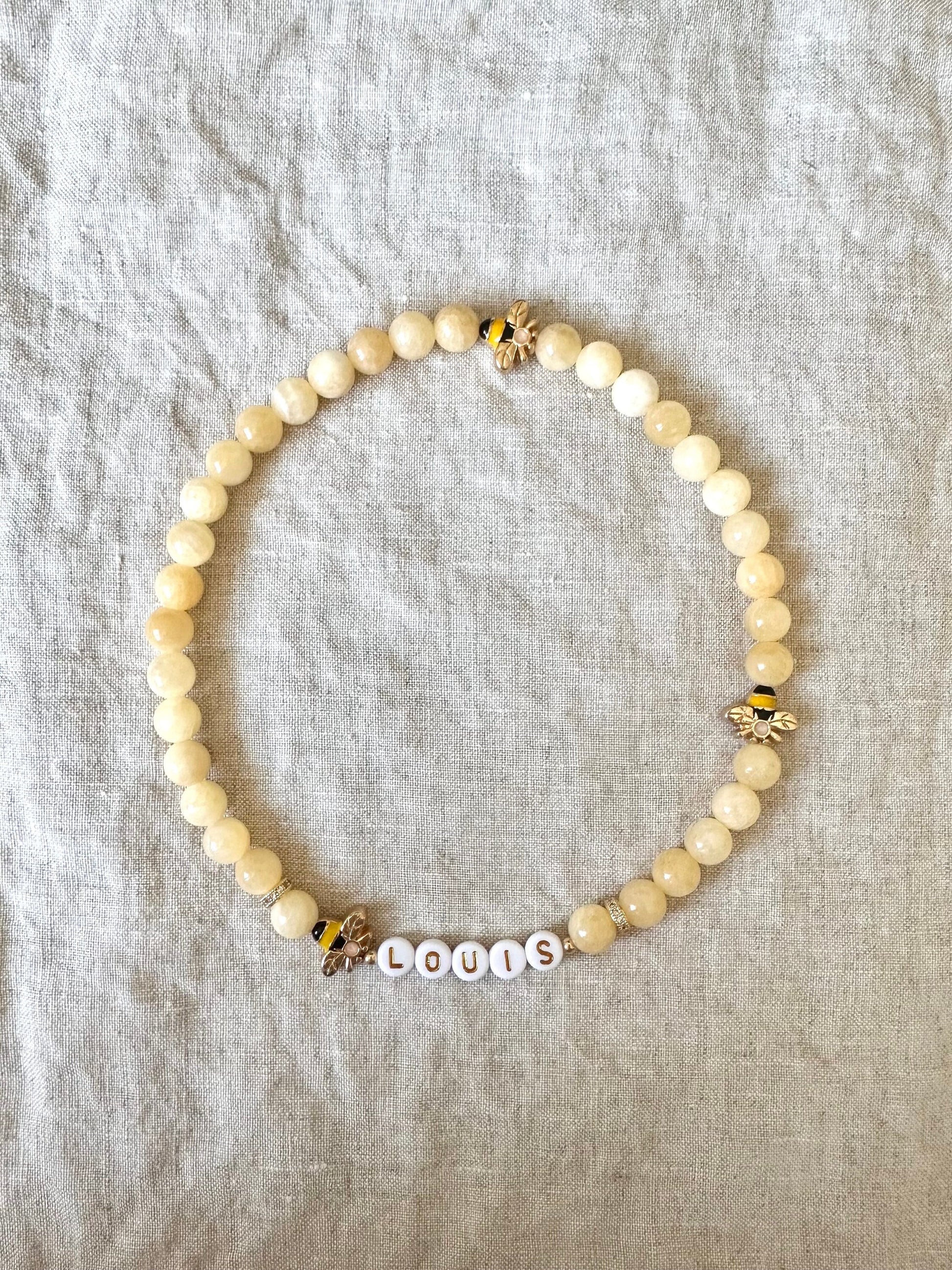 Honey Bee Dog Necklace
