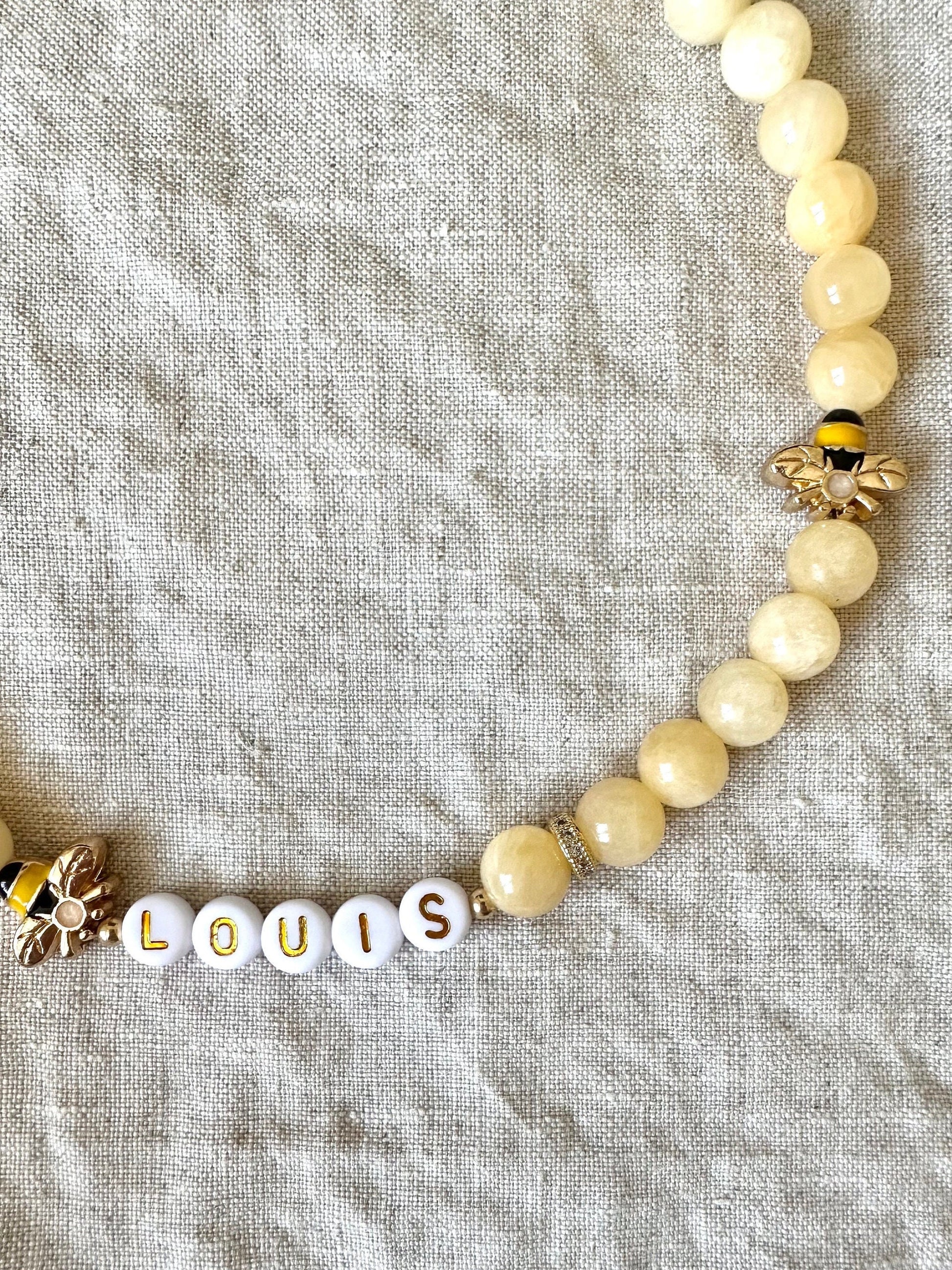Honey Bee Dog Necklace