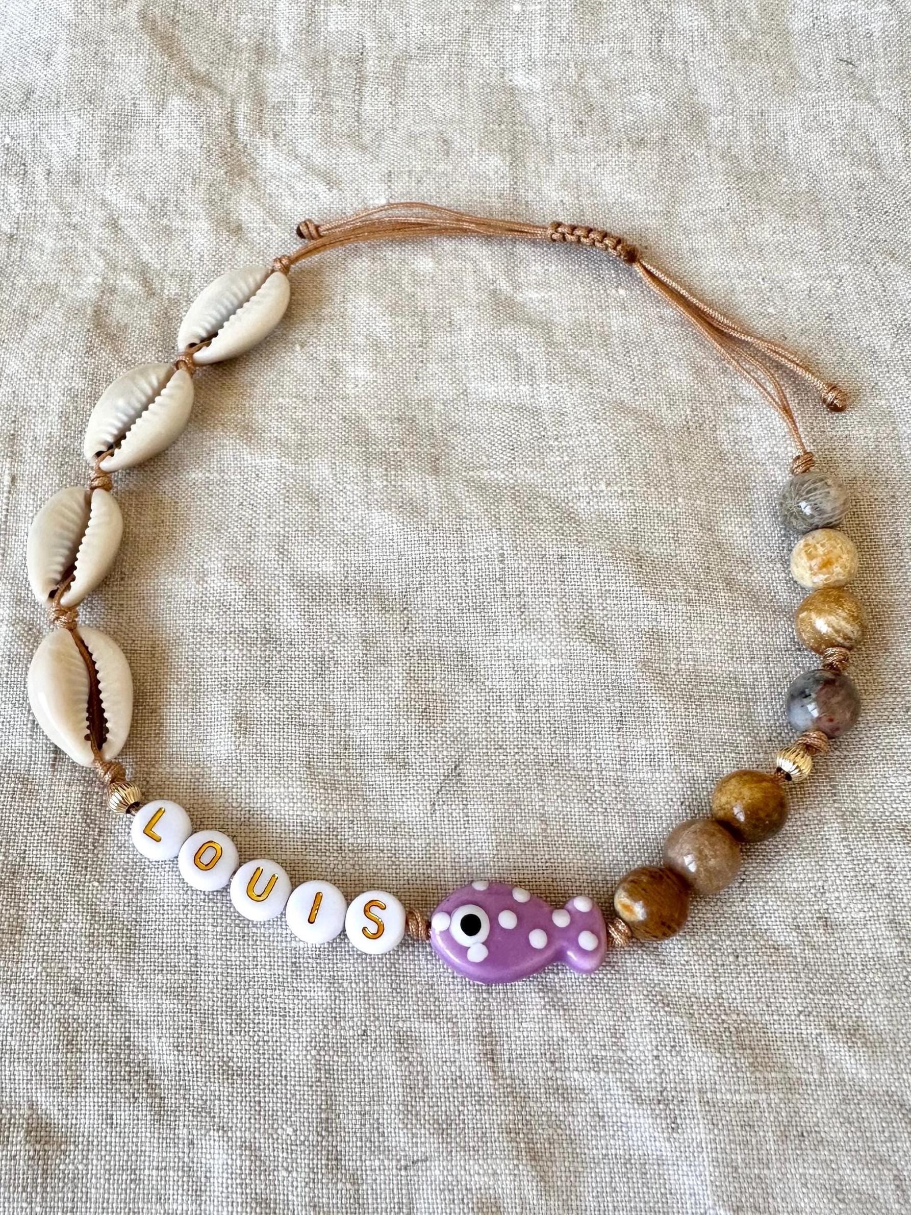 Puka Perch Dog Necklace