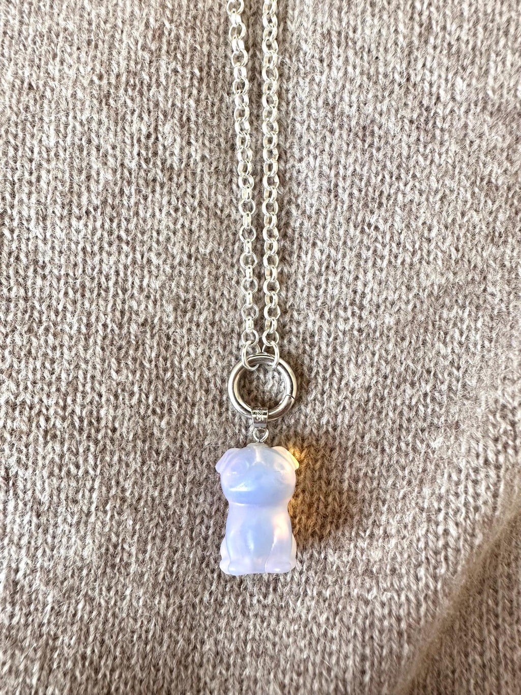Griff Gemstone Chain Necklace